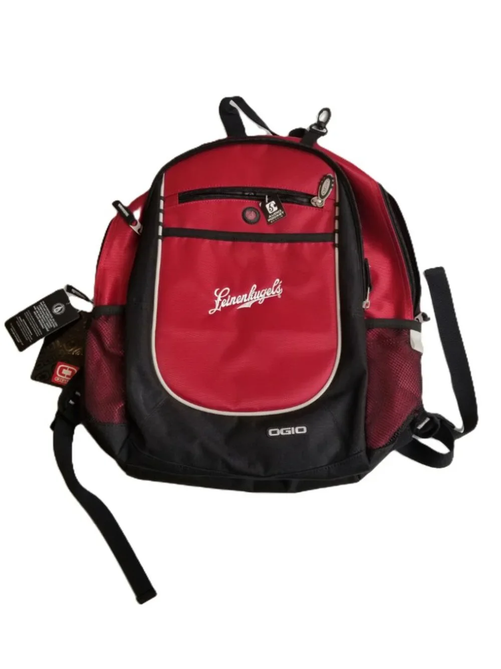 Leinenkugels OGIO Backpack NEW Red Black Brewery Logo Audio Laptop Travel Bag